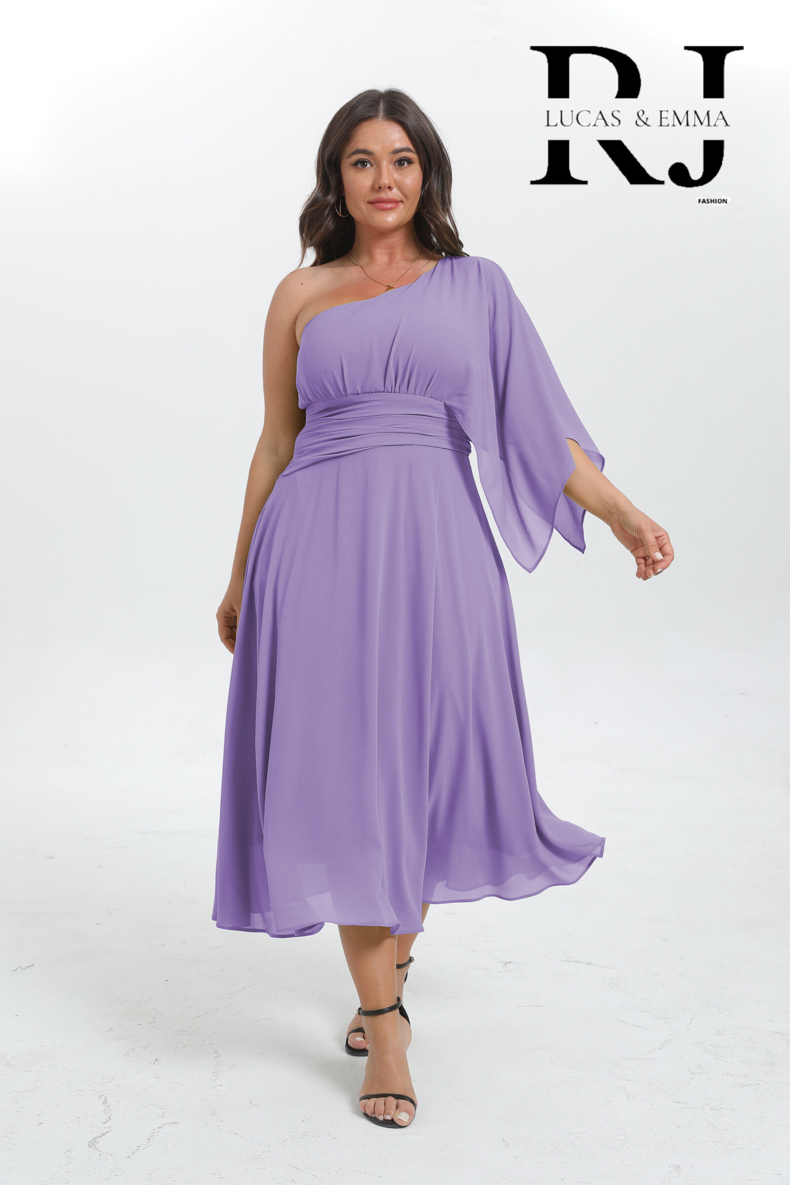 Mayorista Lucas & Emma | RJ&CO - Vestido midi talla grande
