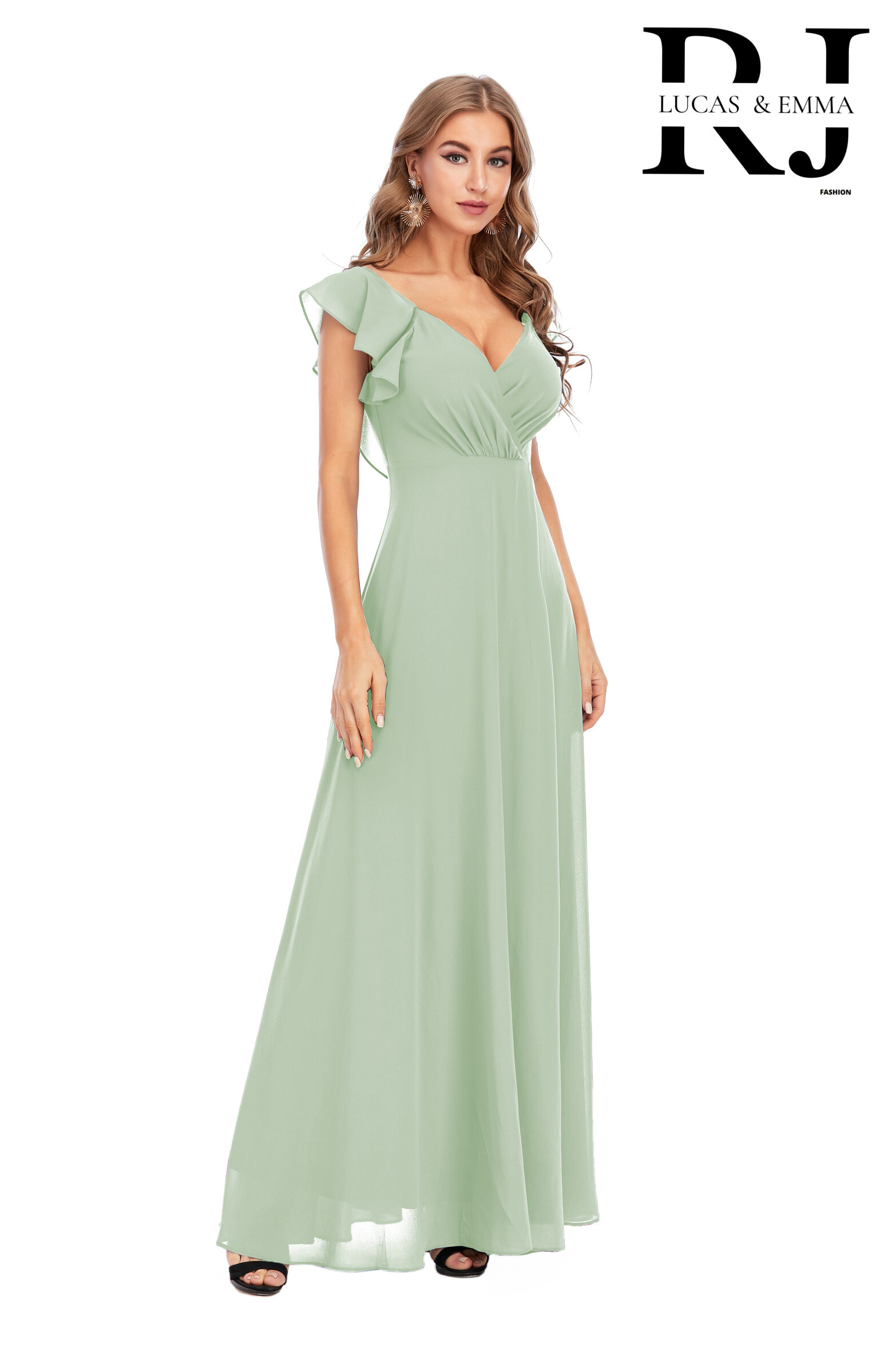Wholesaler Lucas & Emma | RJ&CO - Long evening dress Lisbon