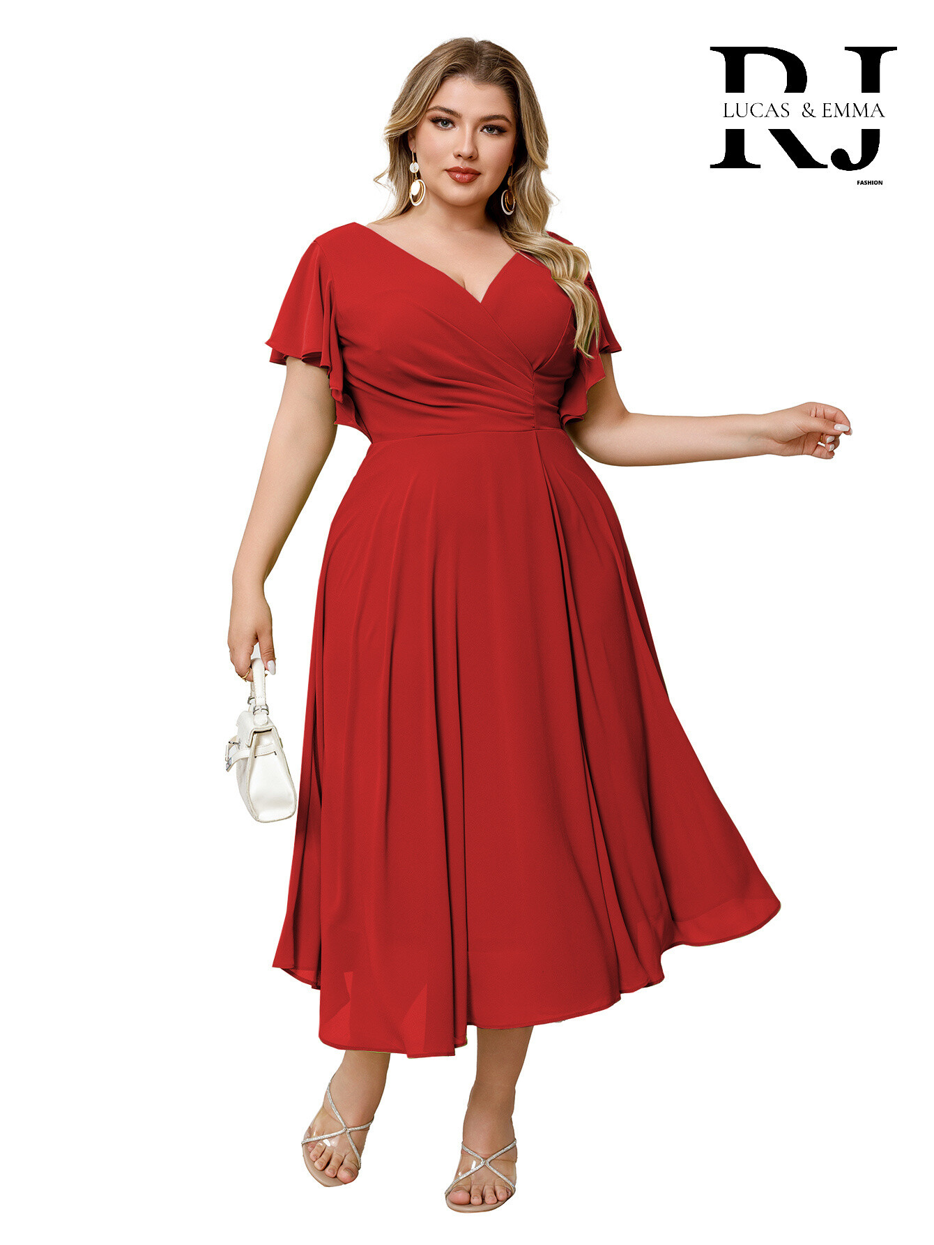 Wholesaler REVEROSE by Lucas & Emma - Large short dress trendy - Sebastopol