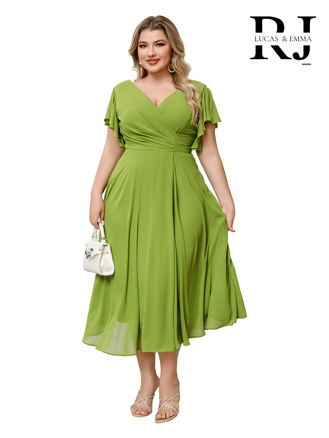 Grossiste Lucas & Emma | RJ&CO - Robe grande taille courte tendance - Sebastopol