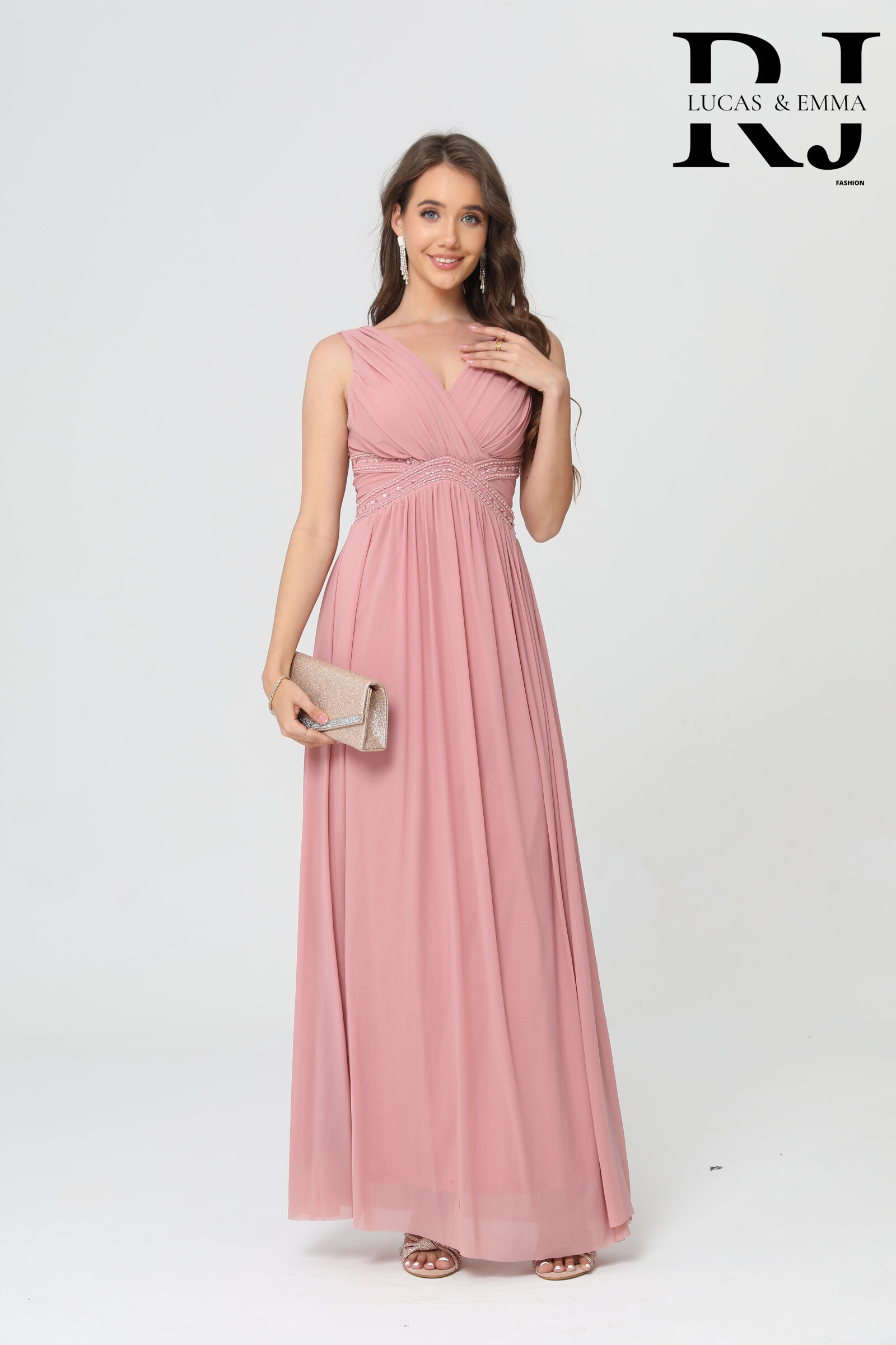 Wholesaler Lucas & Emma | RJ&CO - Long evening dress - Princeton