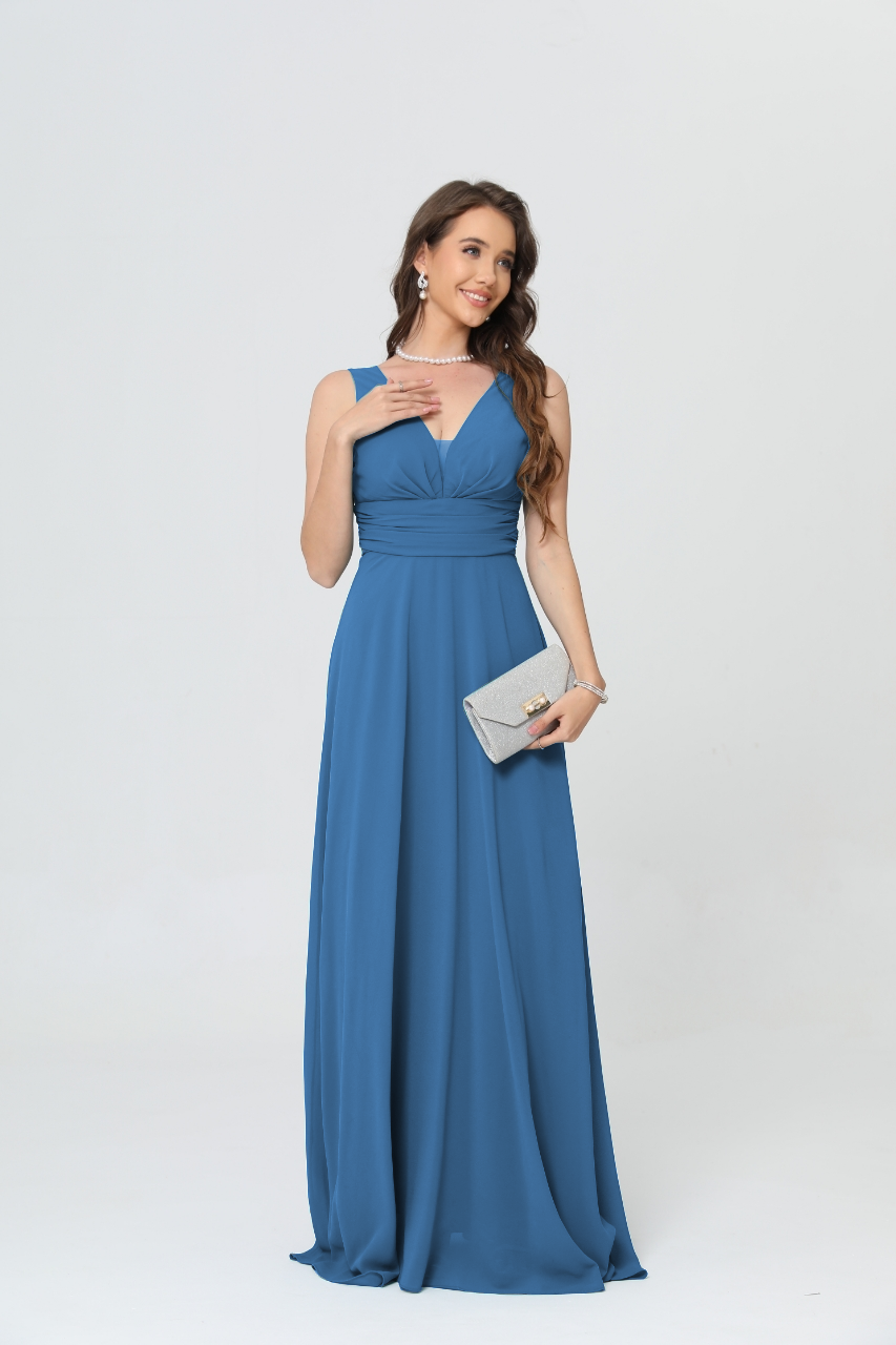 Mayorista REVEROSE by Lucas & Emma - Vestido Long V -neck - Libreville