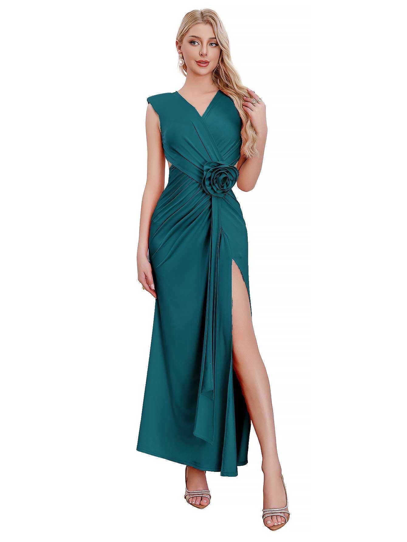 Grossiste Lucas & Emma | RJ&CO - Robe de soirée avec fleur Kota kinabalu