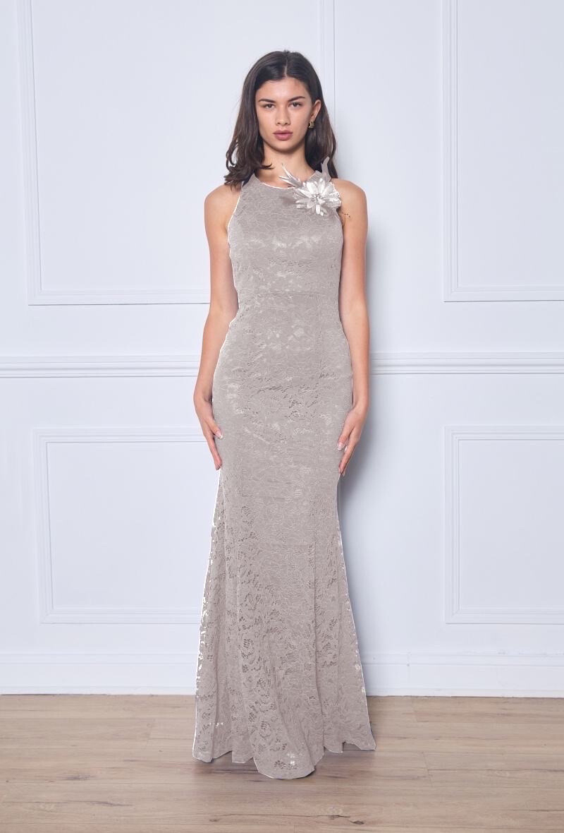 Wholesaler Lucas & Emma | RJ&CO - Long lace evening dress