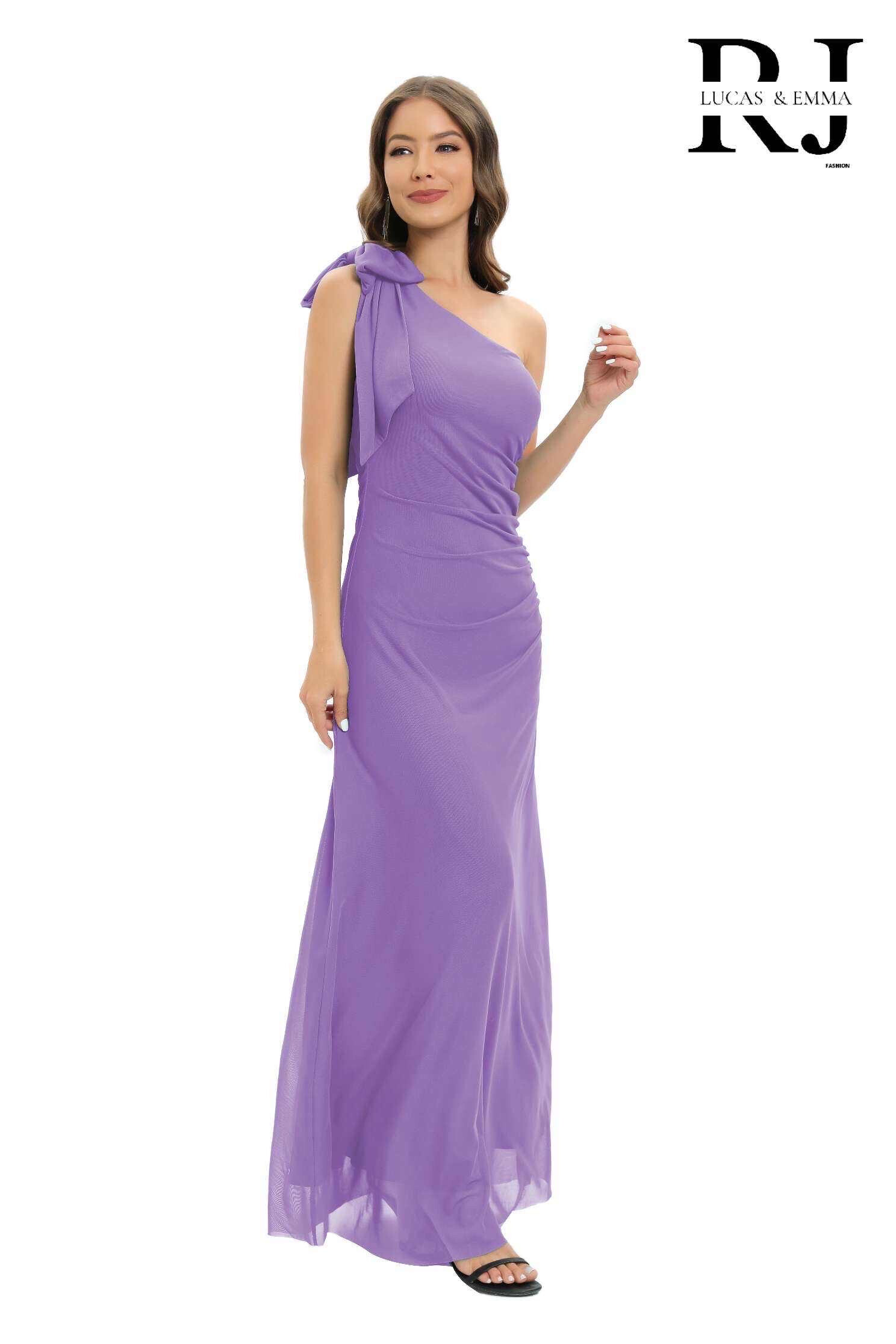 Wholesaler REVEROSE by Lucas & Emma - Seville asymmetrical evening dress