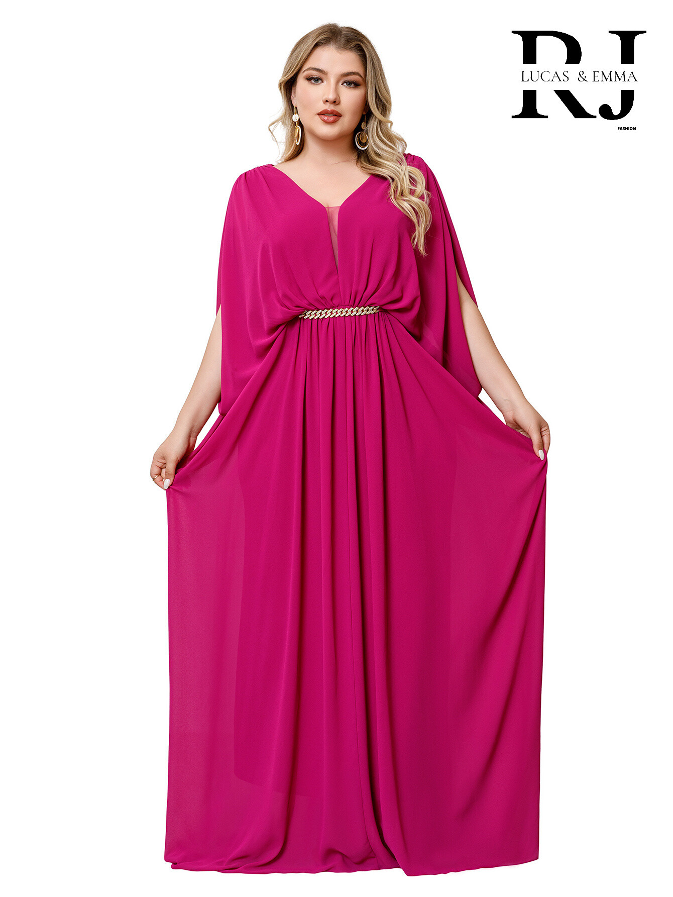 Wholesaler Lucas & Emma | RJ&CO - Large long dress - Tripoli