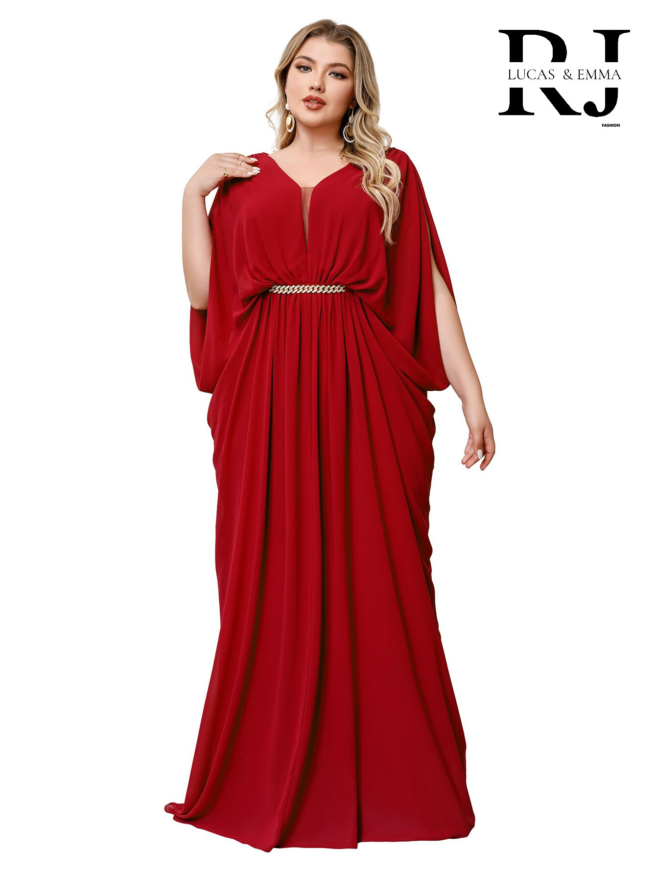 Großhändler REVEROSE by Lucas & Emma - Großes langes Kleid - Tripolis