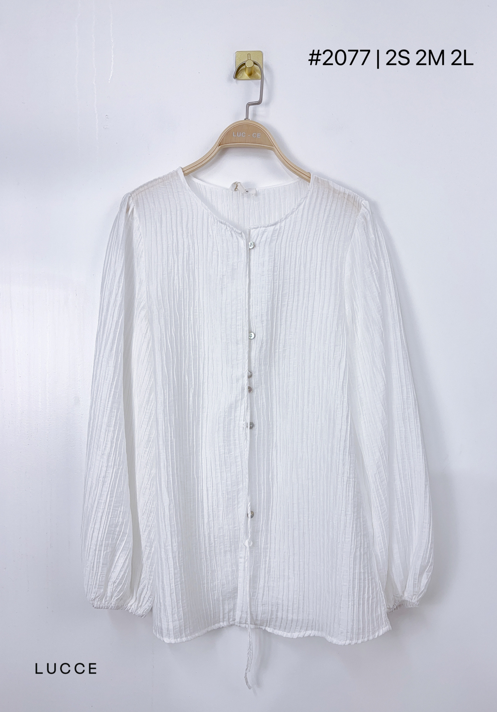 Grossiste LUCCE - Chemise textutée