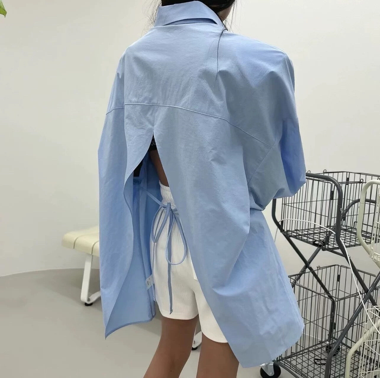 Grossiste LUCCE - Chemise dos ouvert