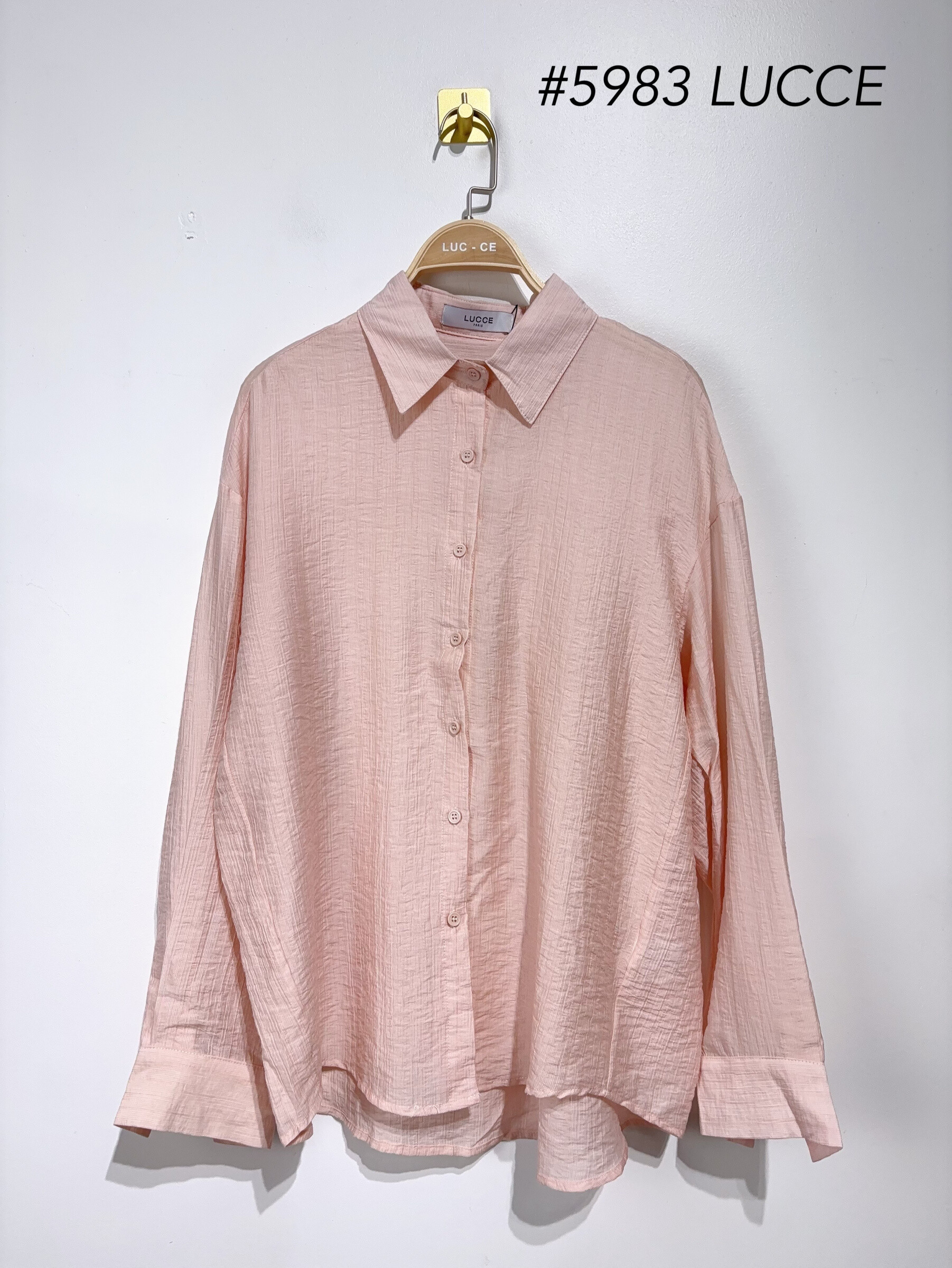 Grossiste LUCCE - Chemise fluide et légère