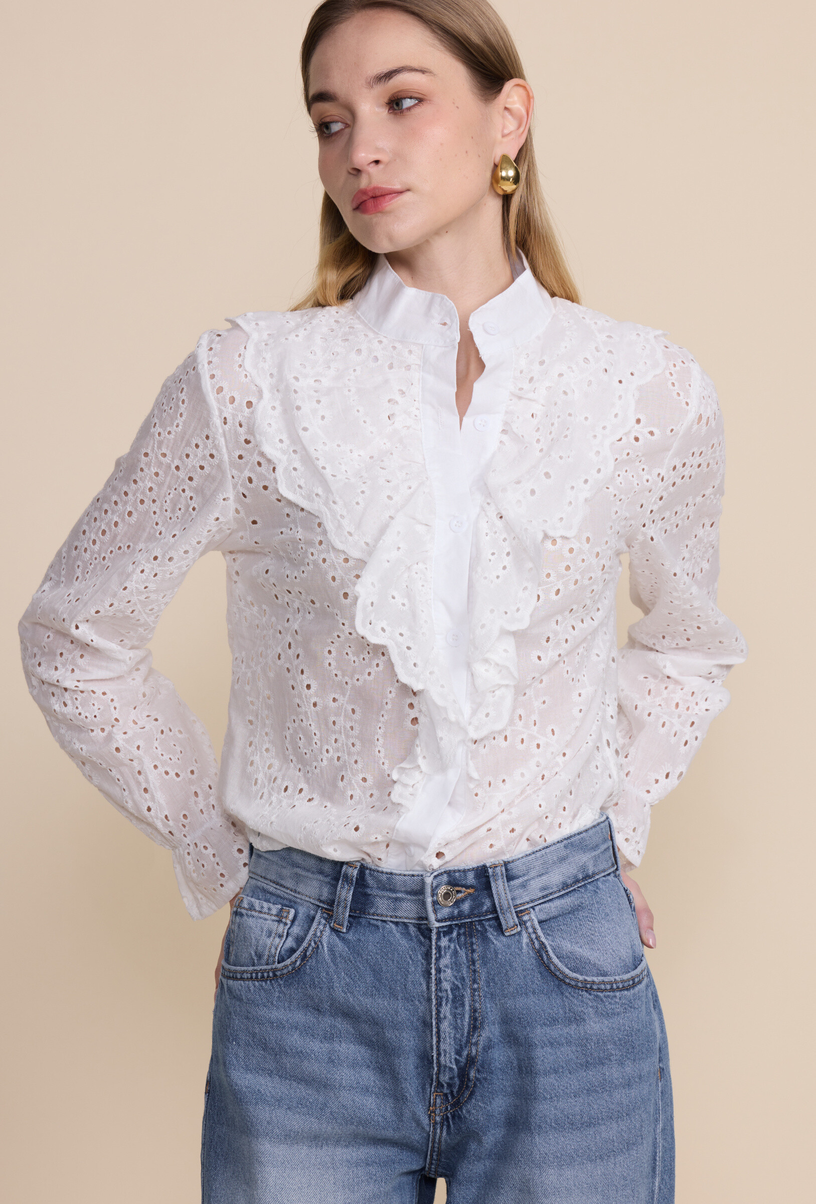 Wholesaler LUCCE - Embroidered perforated