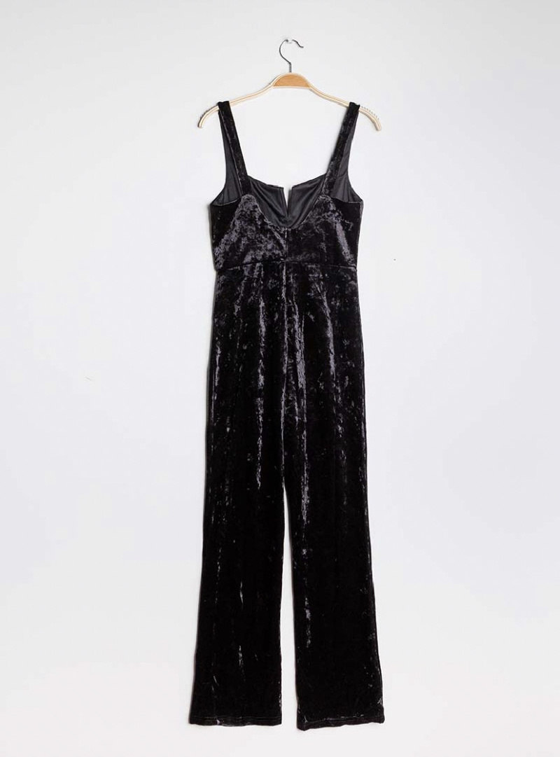 Wholesaler LUCCE Outlet - Velvet jumpsuit