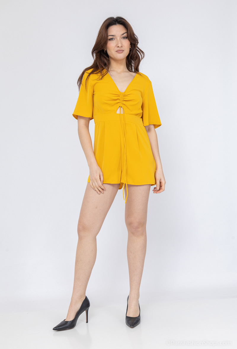 Wholesaler LUCCE Outlet - Playsuit with drawstring