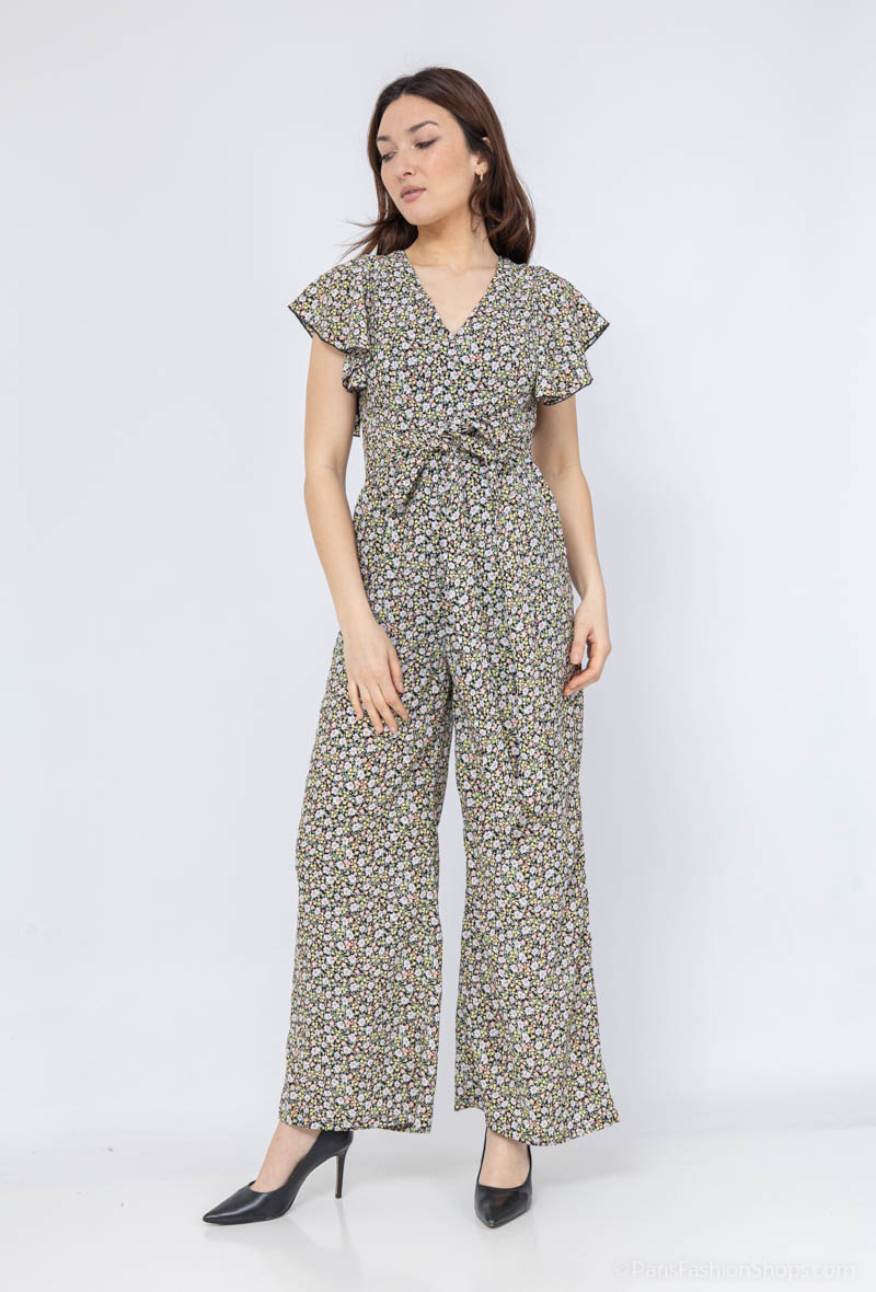 Wholesaler LUCCE Outlet - Flower printed jumpsuit