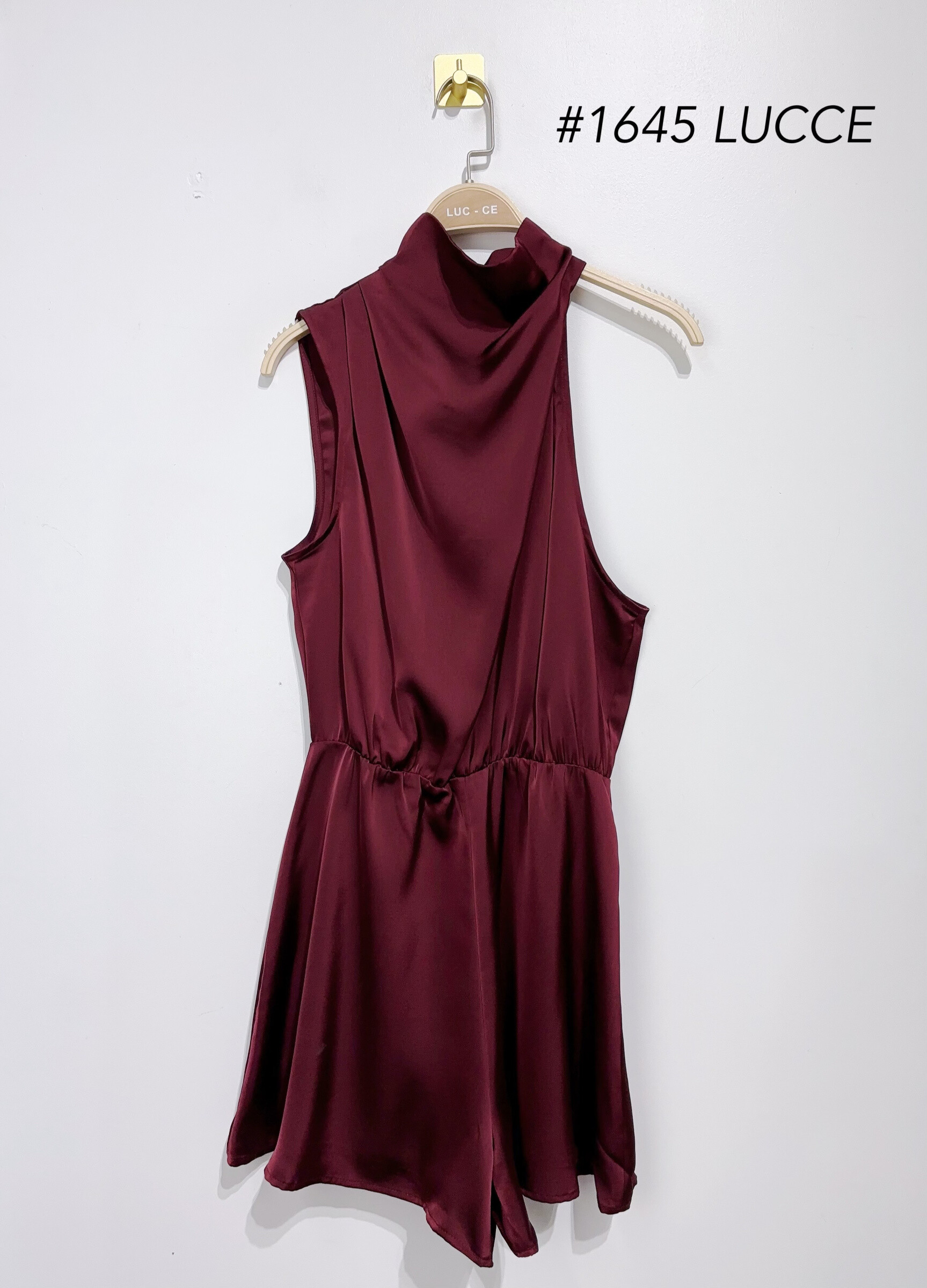 Großhändler LUCCE - Playsuit aus Satin