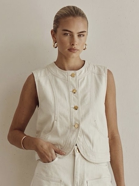 Grossiste LUCCE - Gilet en denim