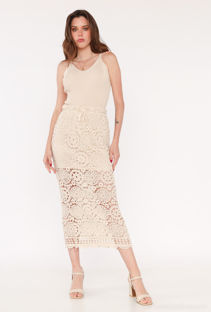 Grossiste LUCCE - Jupe crochet