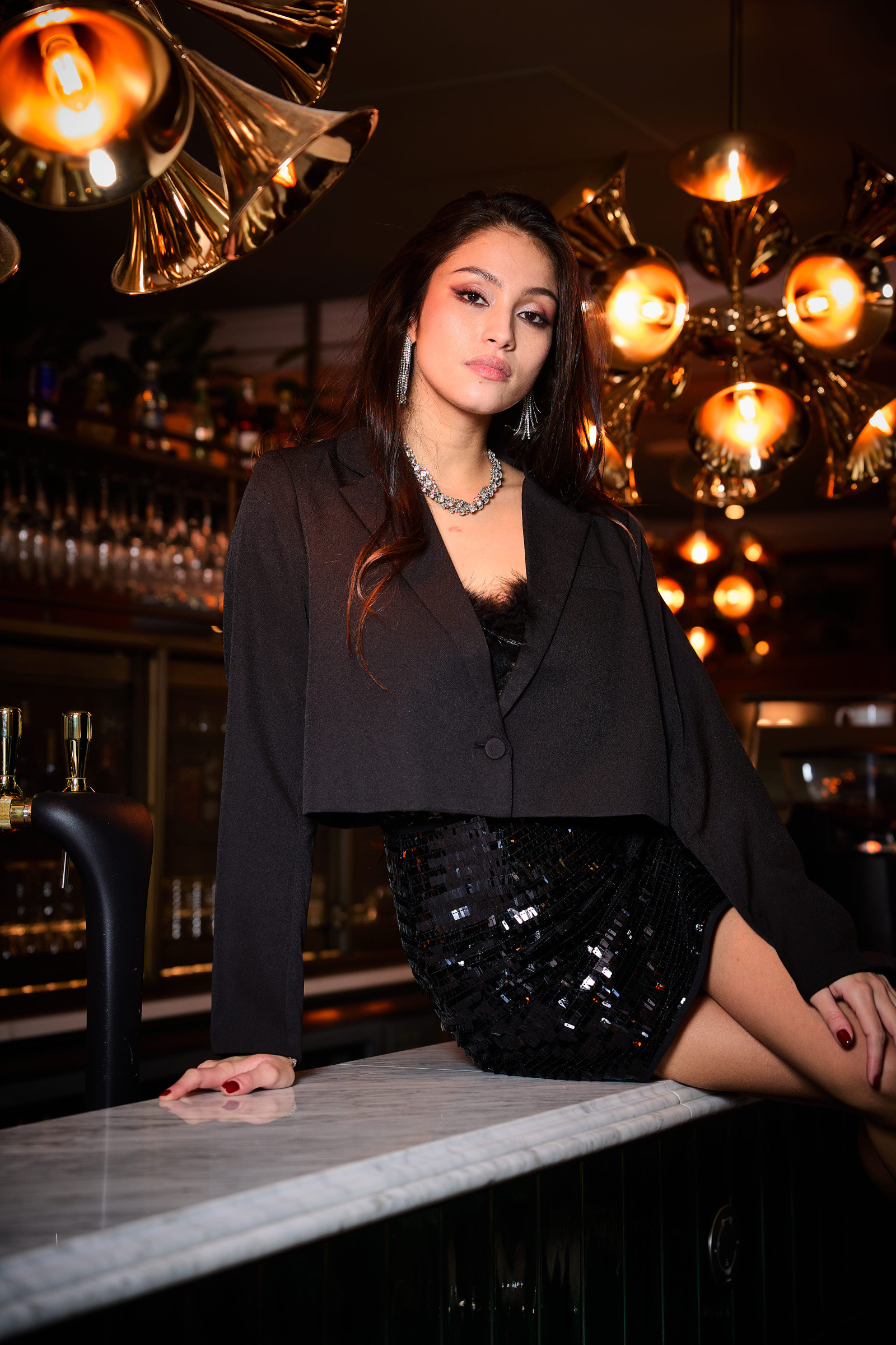 Wholesaler LUCCE - Sequin skirt