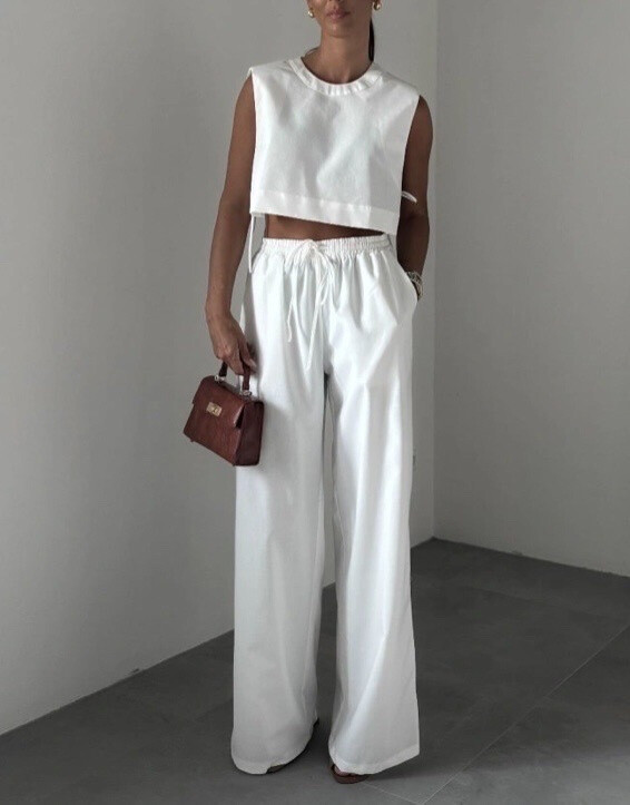 Grossiste LUCCE - Pantalon en lin