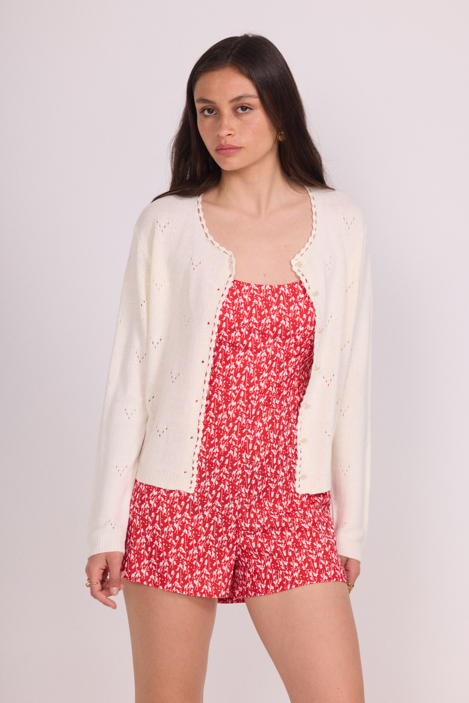 Großhändler LUCCE - Strickjacke leichte Strick