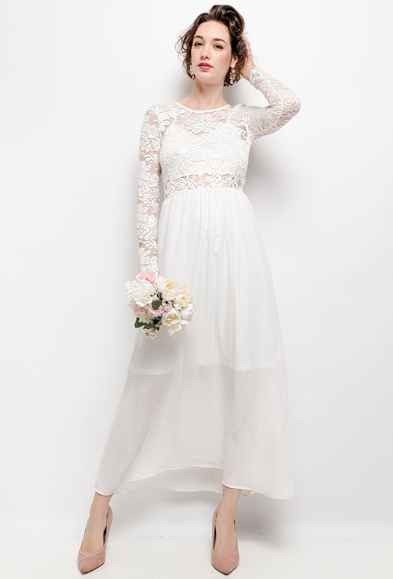 Grossiste LUCCE Outlet - Robe dentelle