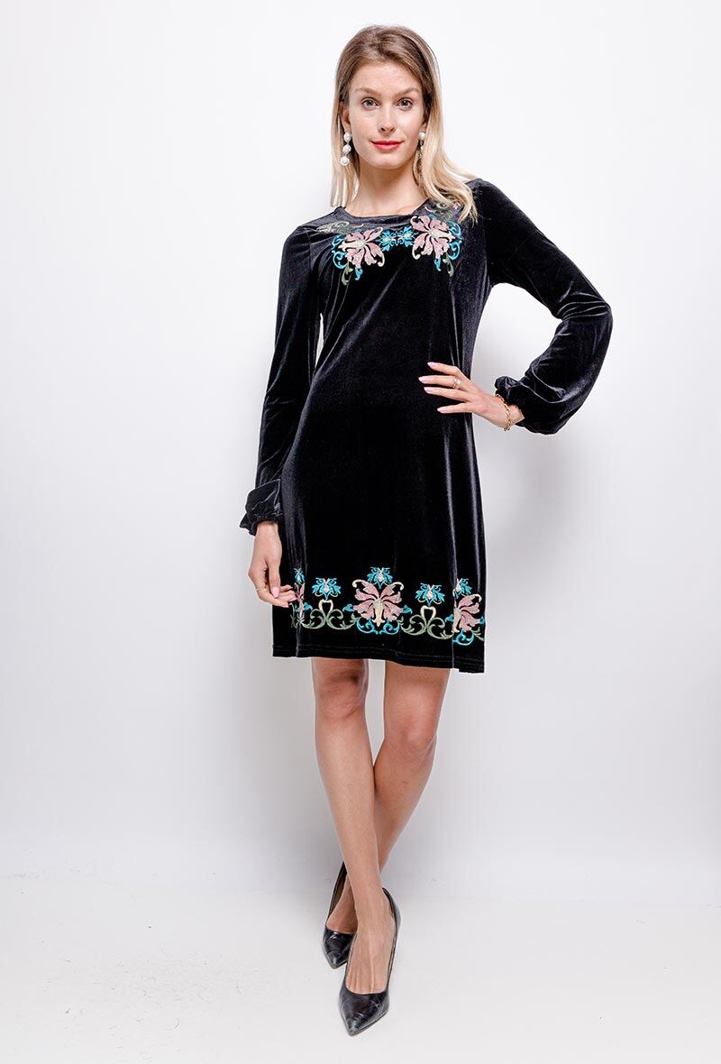 Wholesaler LUCCE Outlet - Velvet dress
