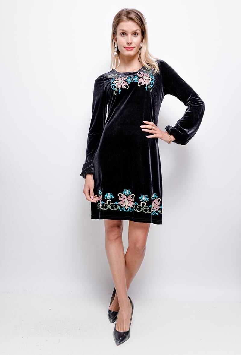 Grossiste LUCCE Outlet - Robe en velours
