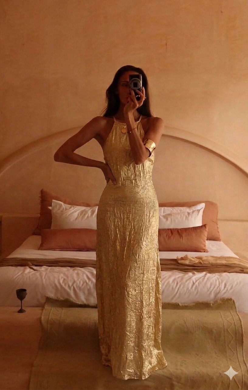 Mayorista LUCCE - Vestido iridiscente