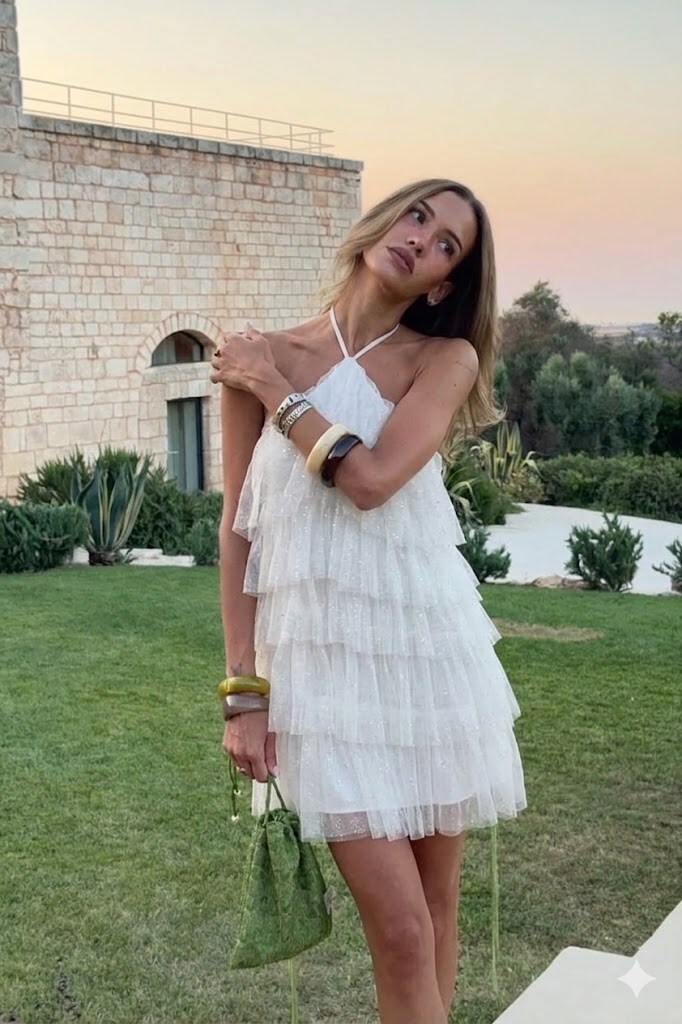 Mayorista LUCCE - Vestido con volantes
