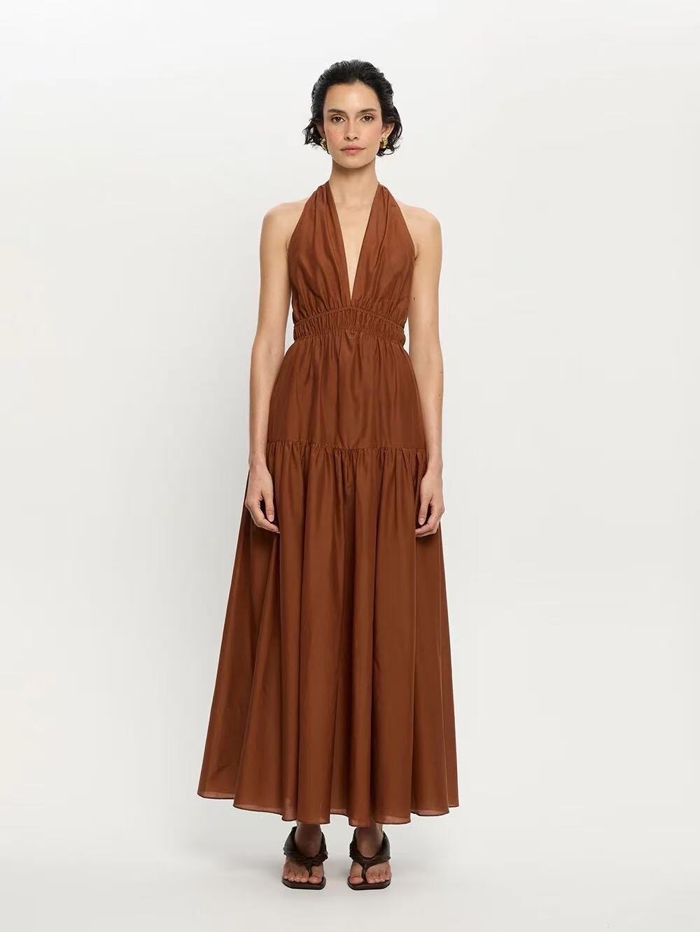 Grossiste LUCCE - Robe longue fluide