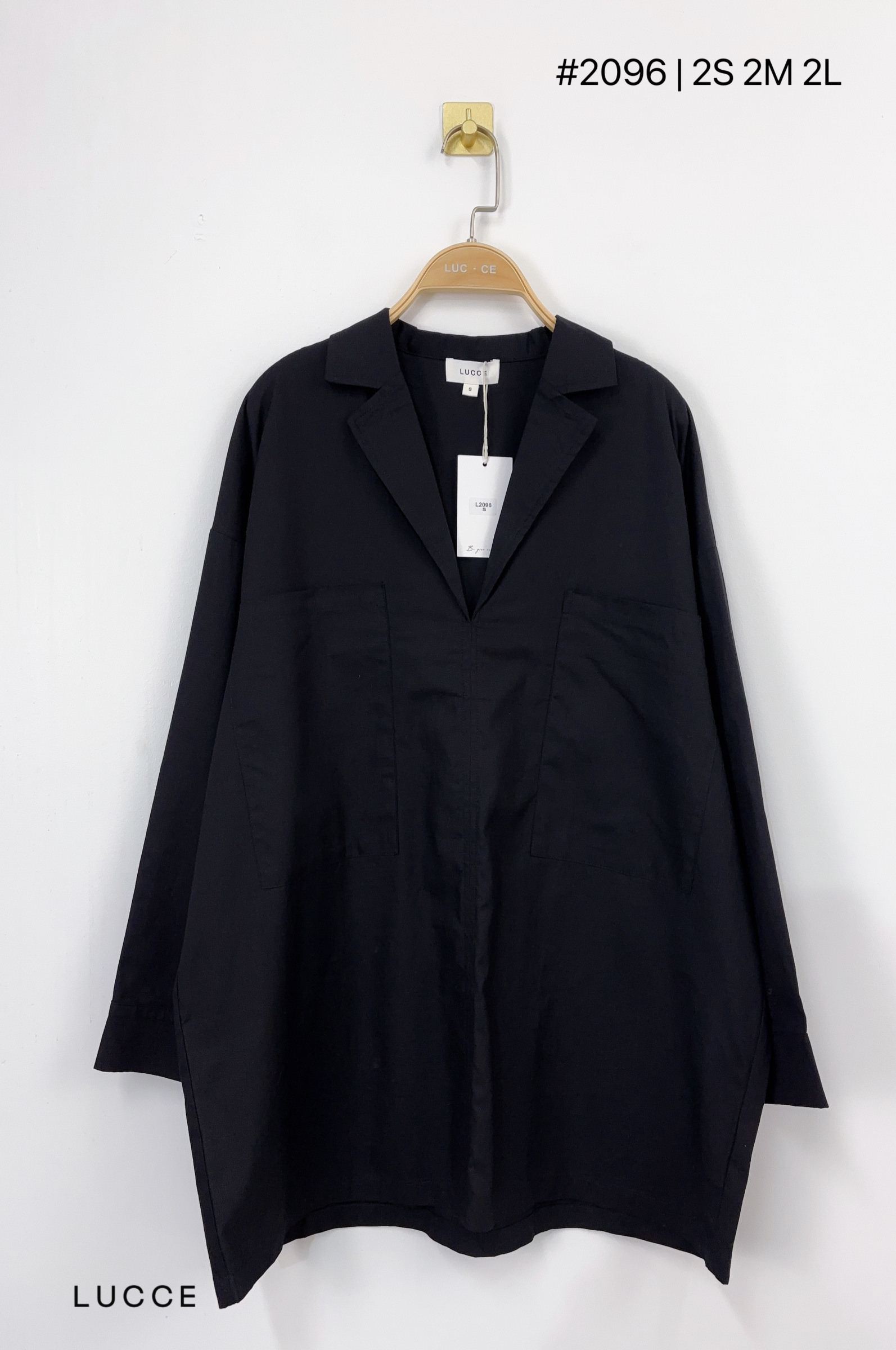 Grossiste LUCCE - Robe chemise en lin
