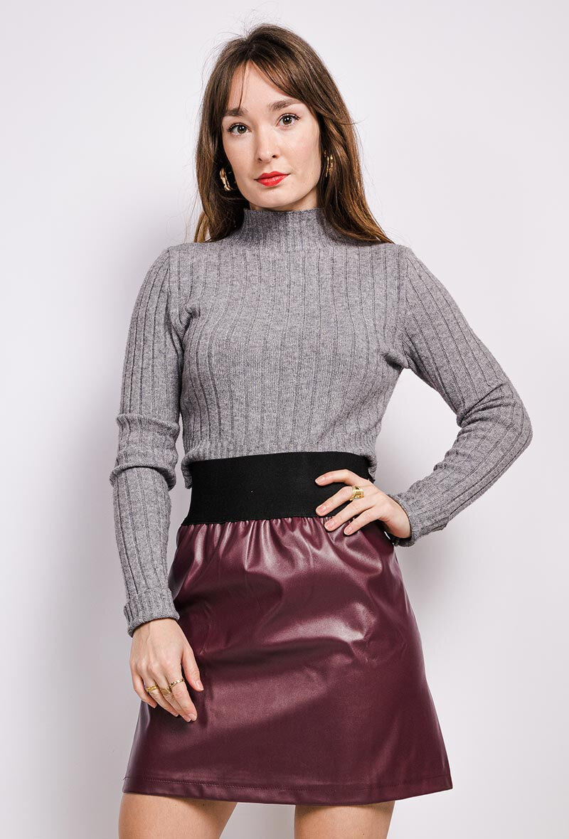 Wholesaler LUCCE - Fake leather shorts