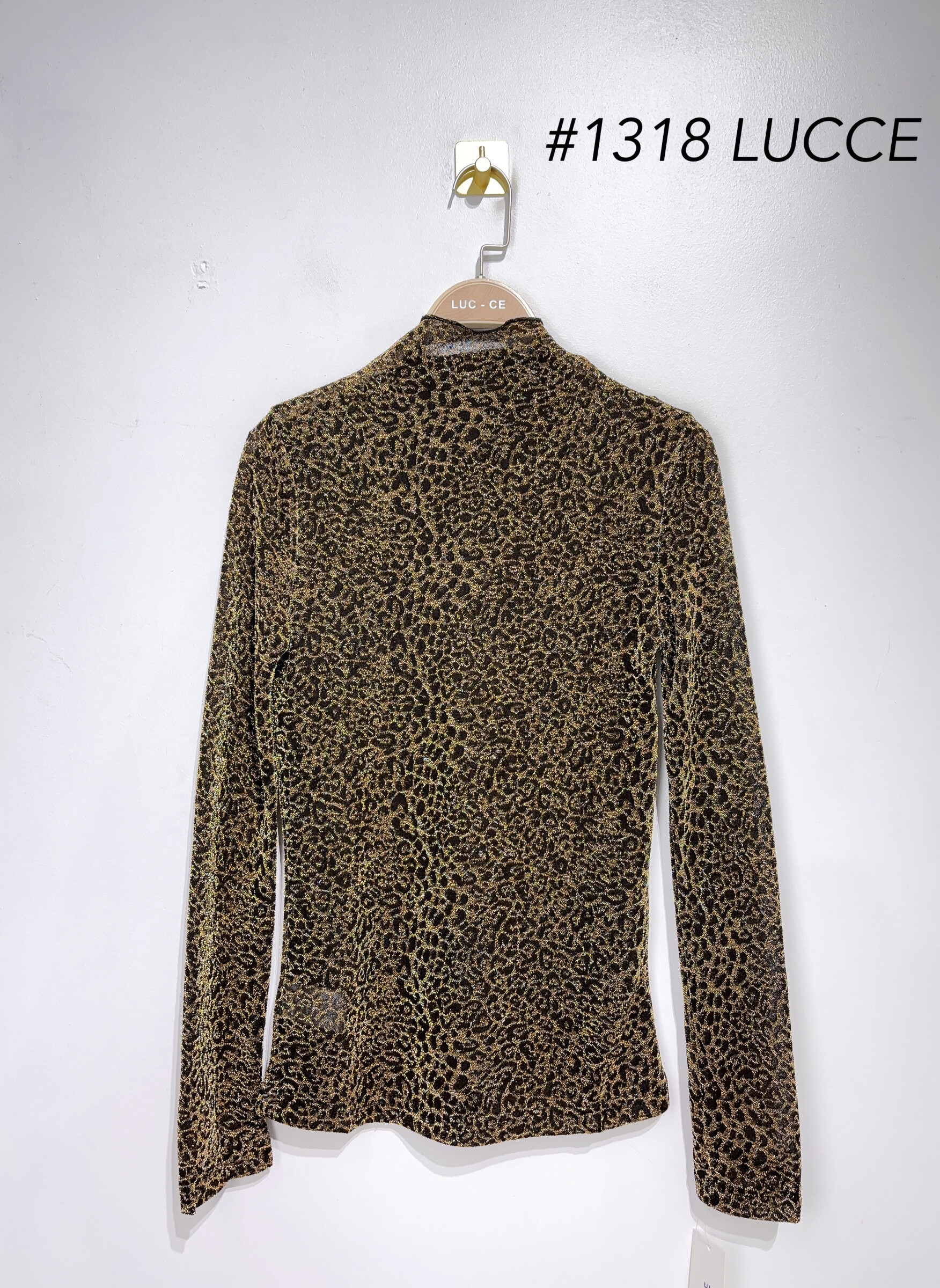 Wholesaler LUCCE - Leopard print undershirt