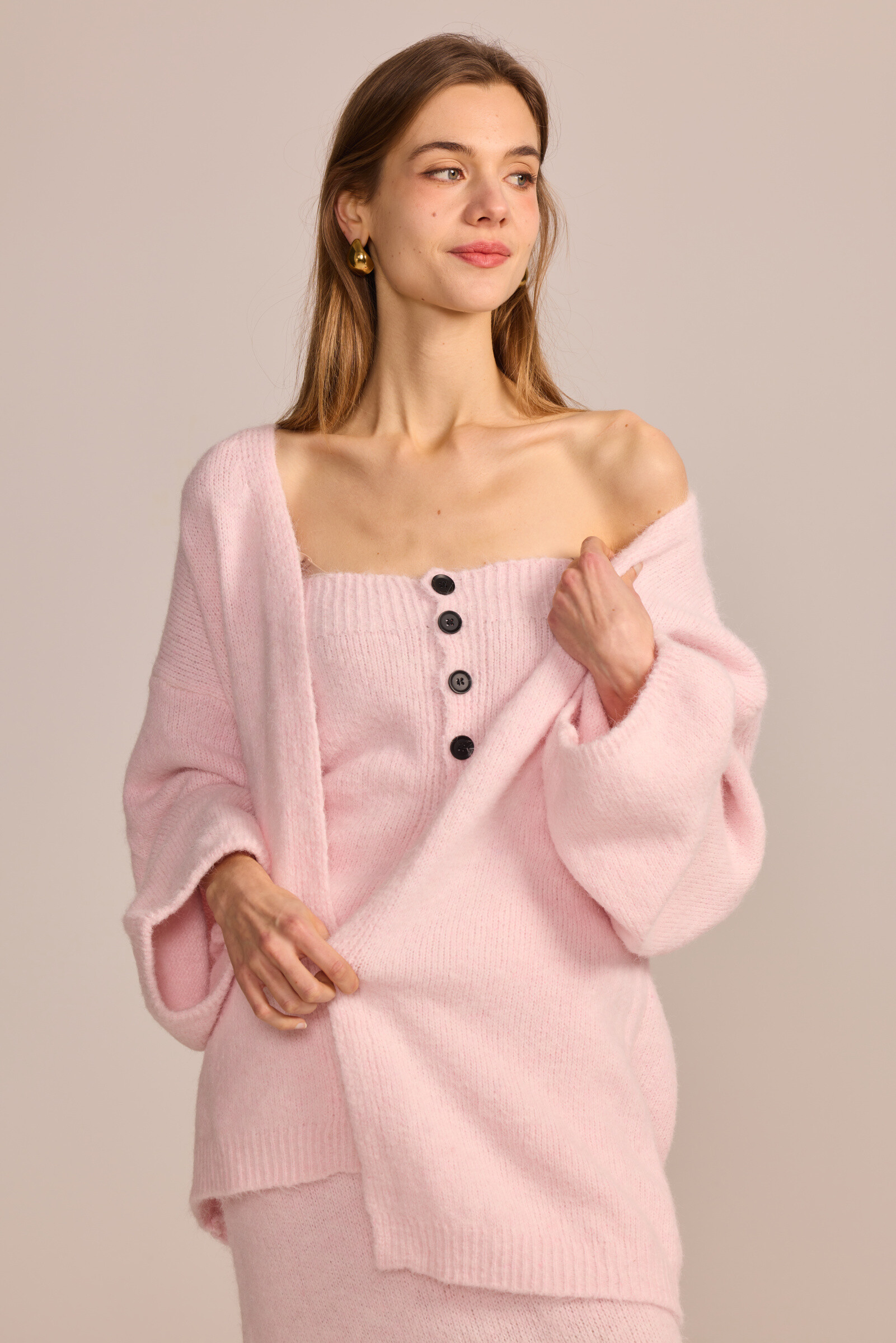 Grossiste LUCCE - Top bustier en maille