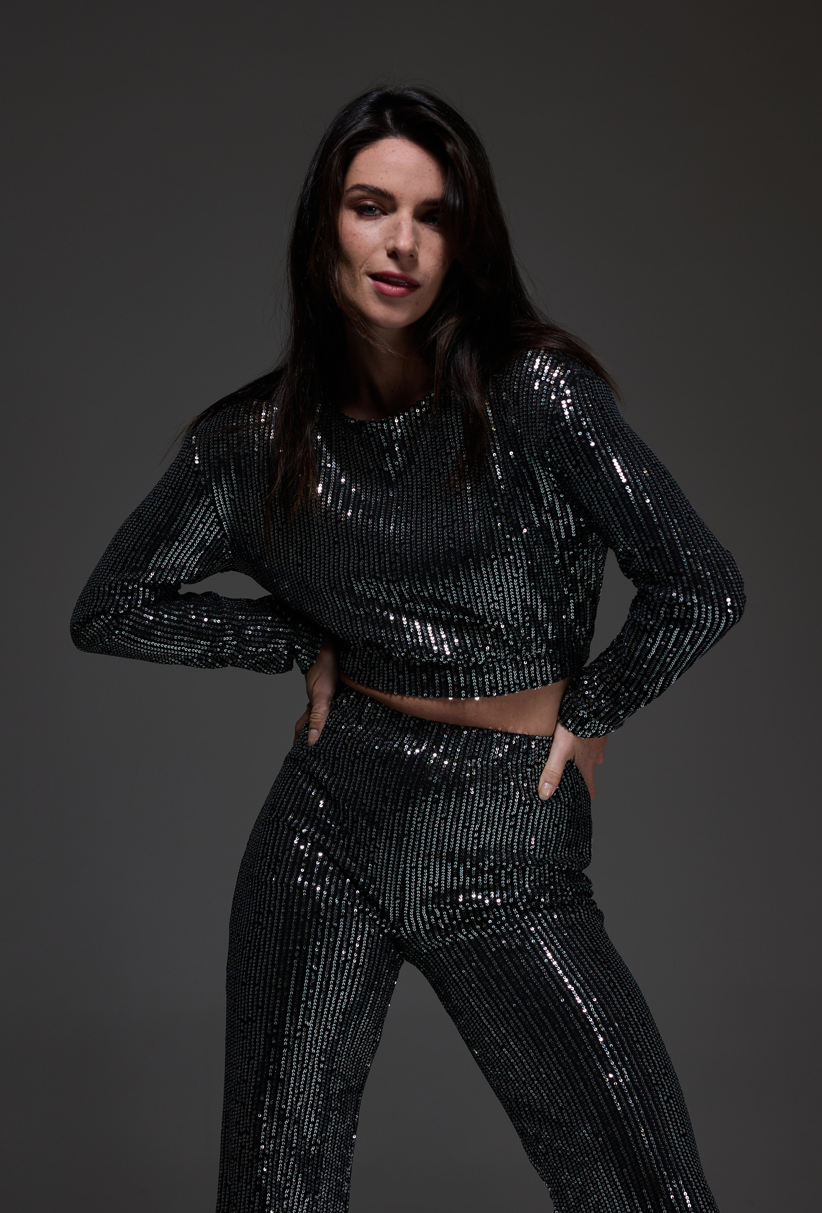 Wholesaler LUCCE - Long sleeve sequin top