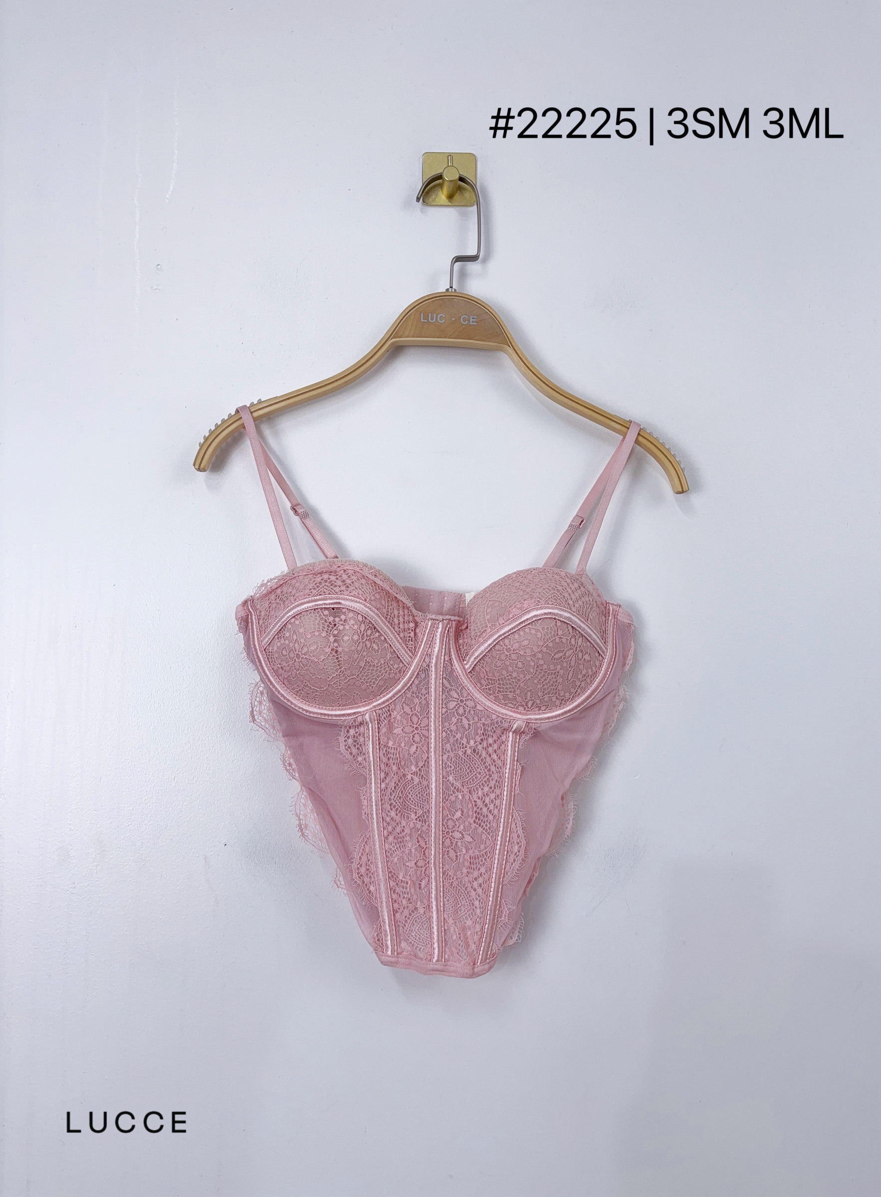 Mayorista LUCCE - Tops corsé con encaje