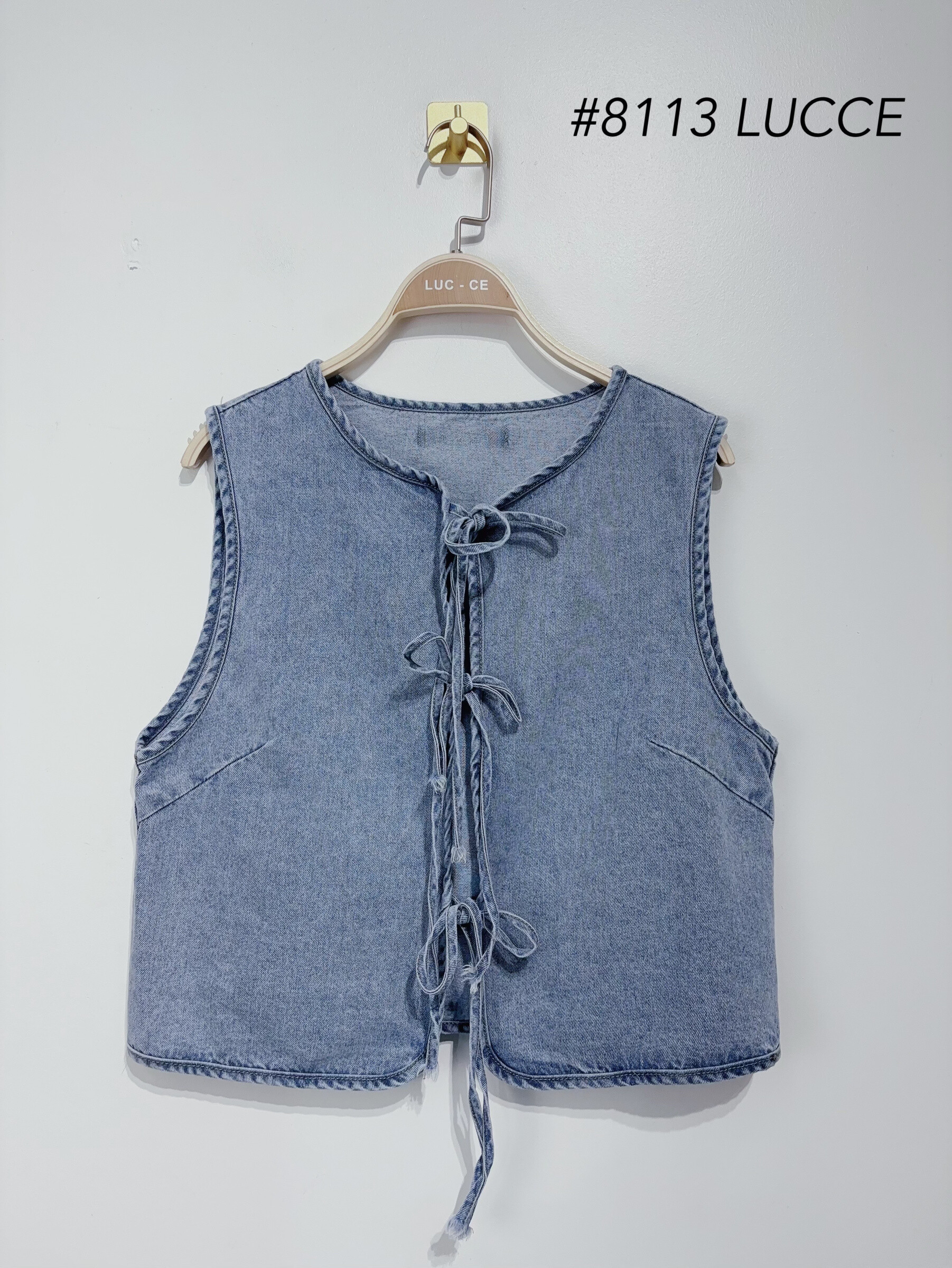 Grossiste LUCCE - Gilet en denim