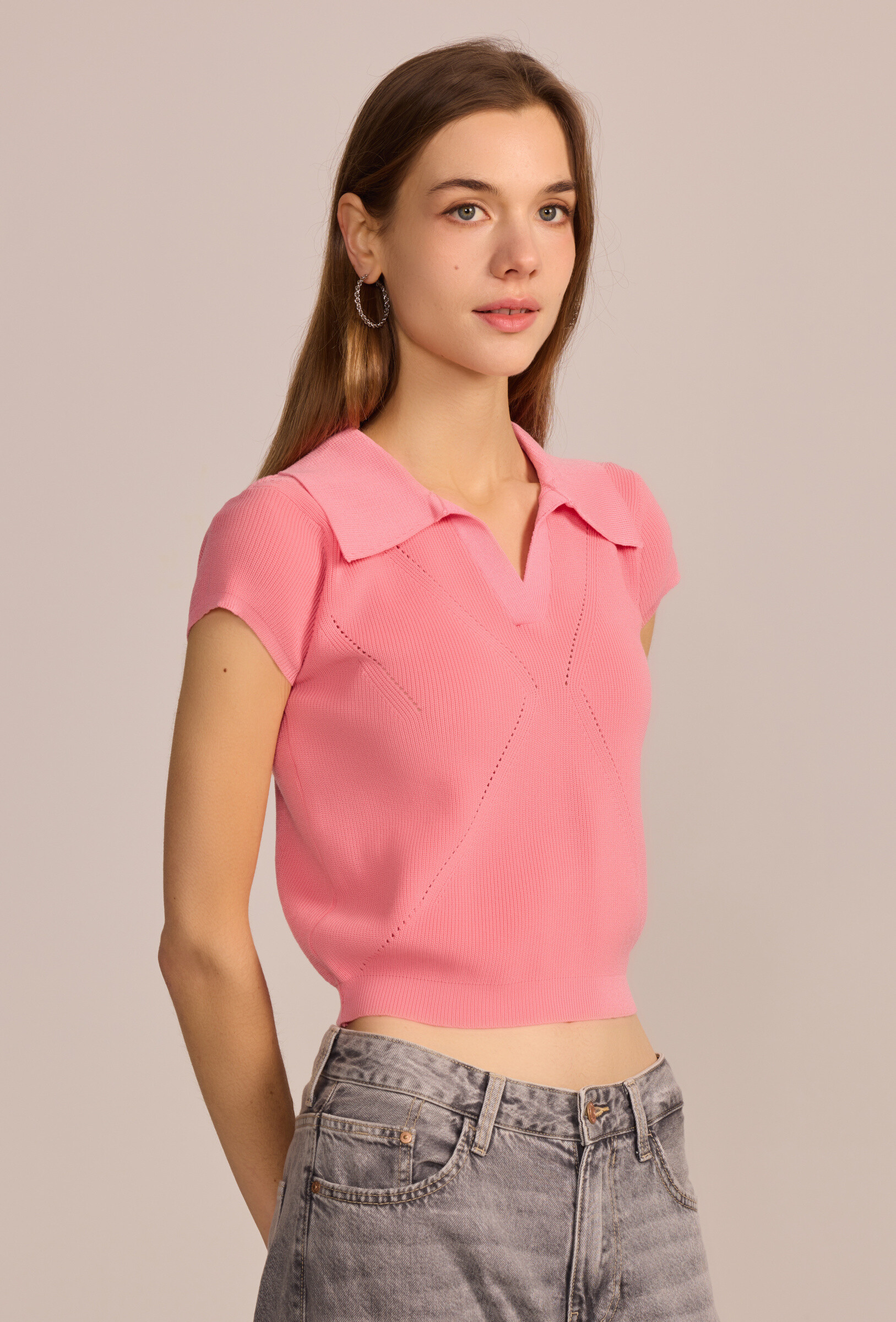 Grossiste LUCCE - Top en maille