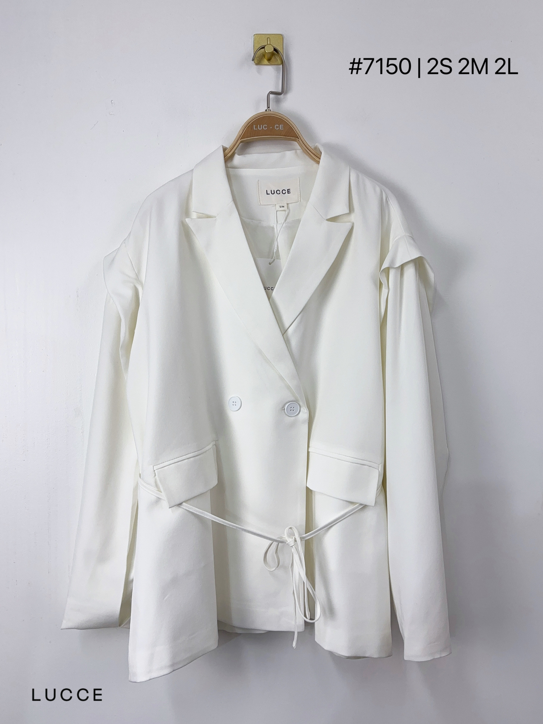 Grossiste LUCCE - Veste blazer oversized