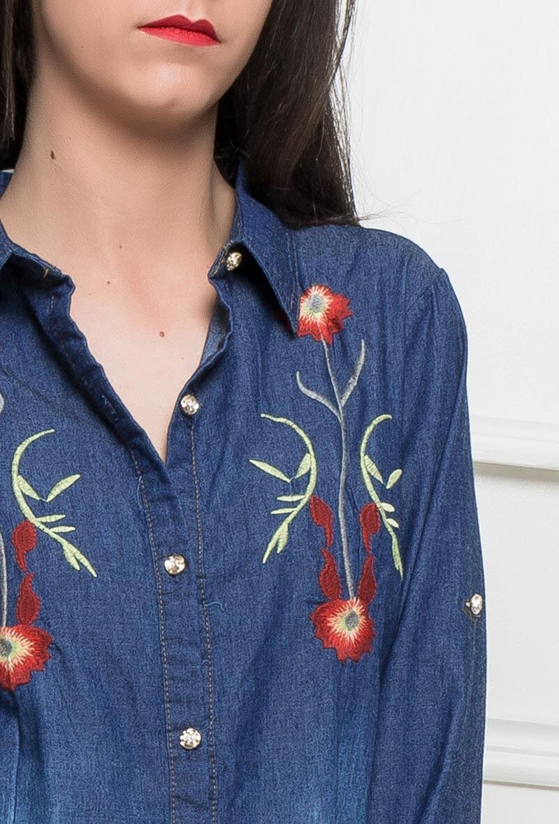 Mayorista Lucene - Camisa de mezclilla