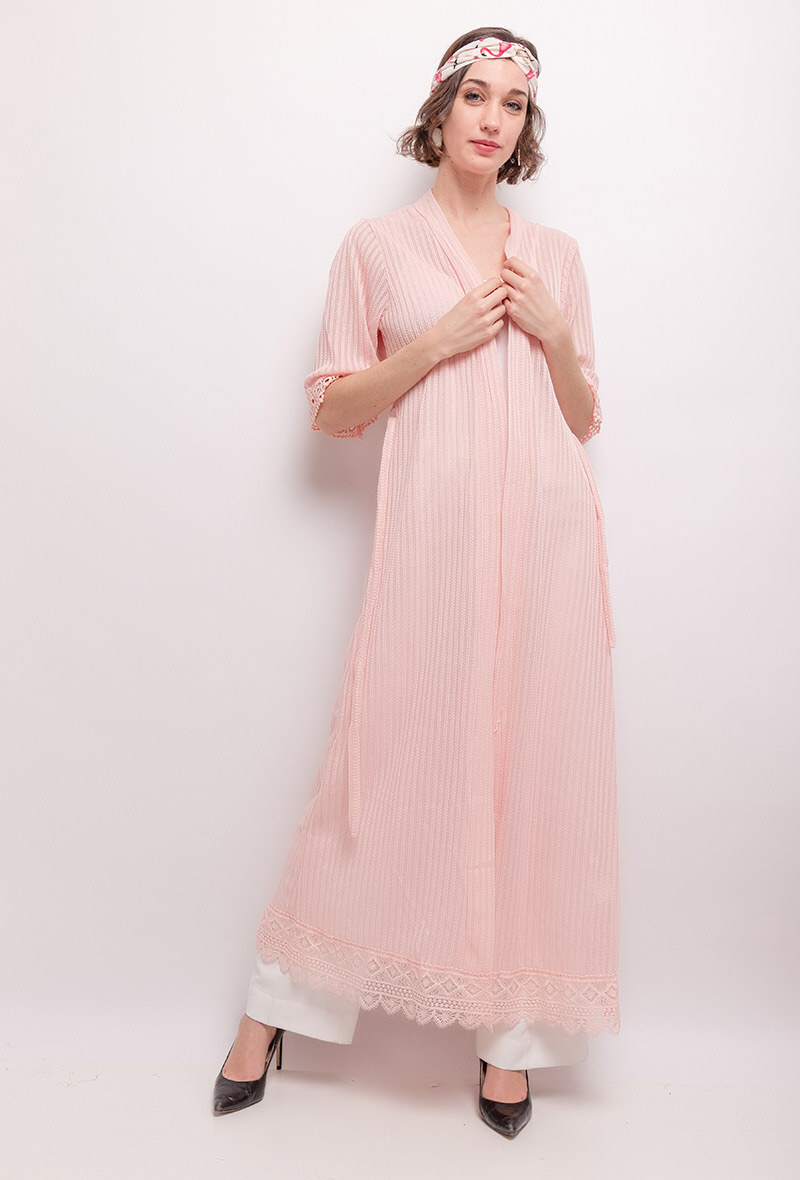 Grossiste Lucene - Caftan avec dentelle
