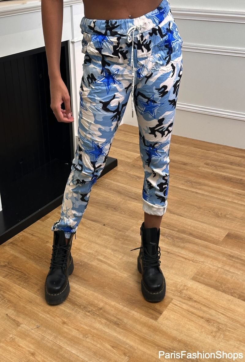 Mayorista Lucene - Pantalones con estampado militar
