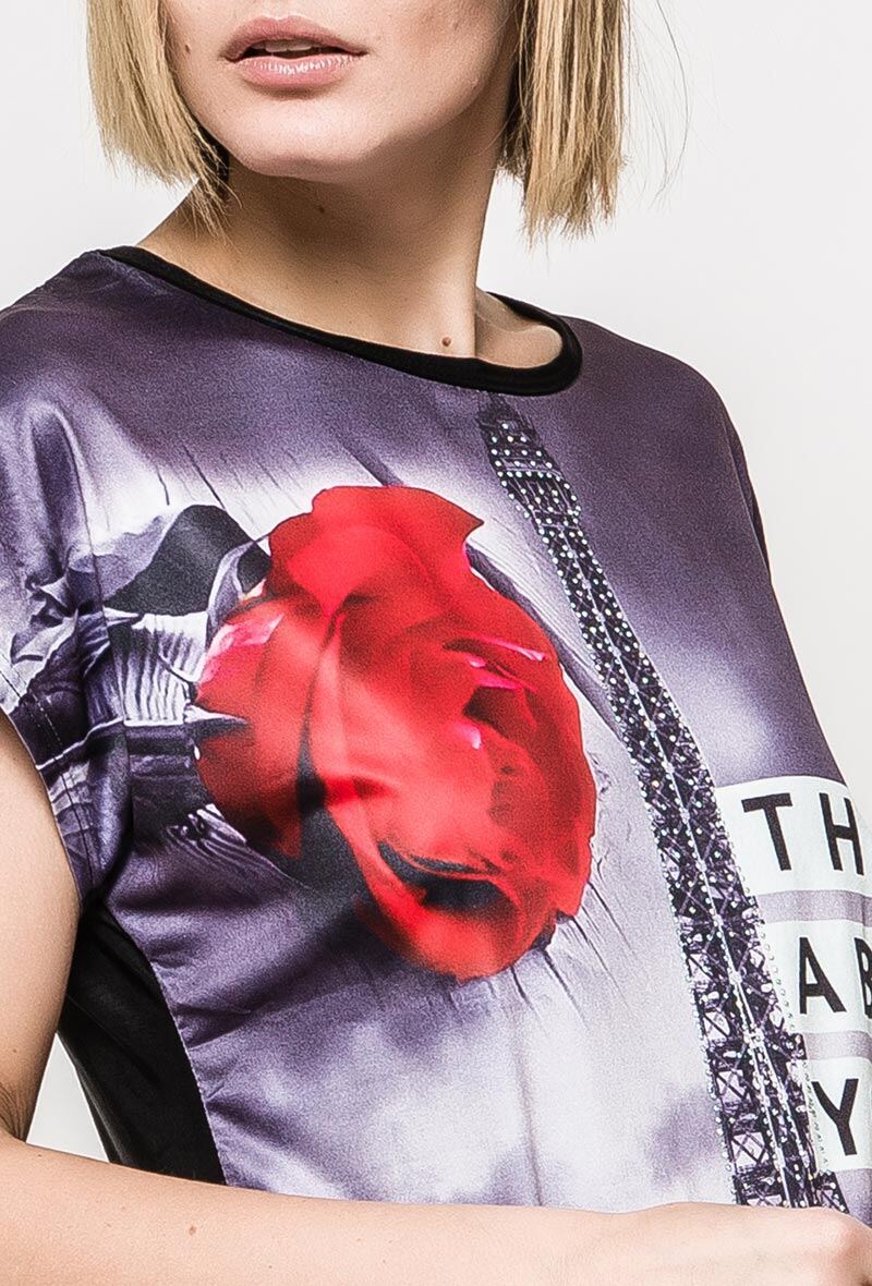 Wholesaler Lucene - Printed t-shirt EIFFEL TOWER