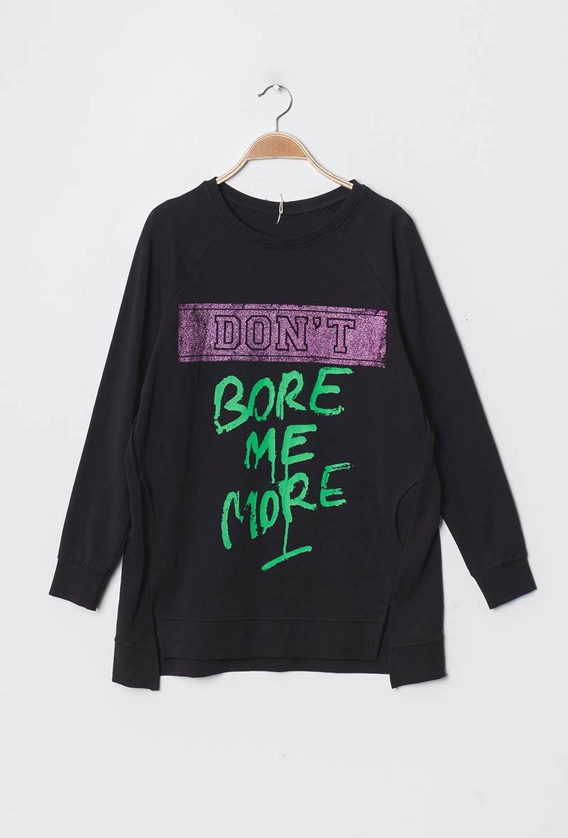 Wholesaler Lucky 2 - Sweatshirt DON'T BORE ME