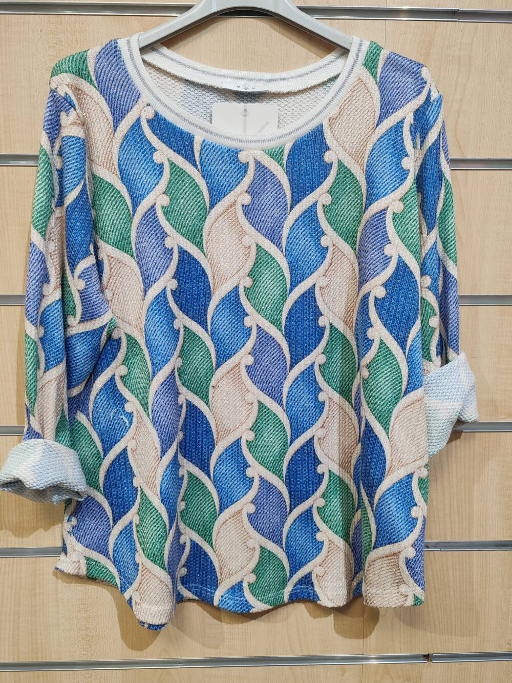 Wholesaler Lucky 2 - Sweatshirt with glitter pattern