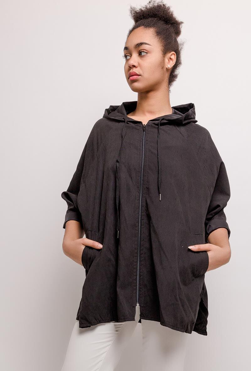 Großhändler Lucky 2 - Leichte Jacke mit Kapuze