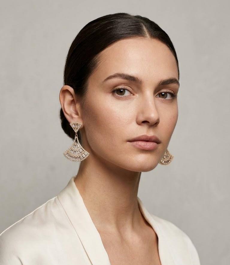 Wholesaler LUCKY BIGIOTTERIA - Elegant earrings with rhinestones