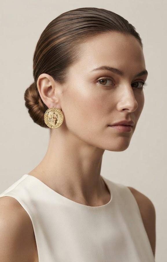 Wholesaler LUCKY BIGIOTTERIA - VINTAGE STAINLESS STEEL EARRINGS