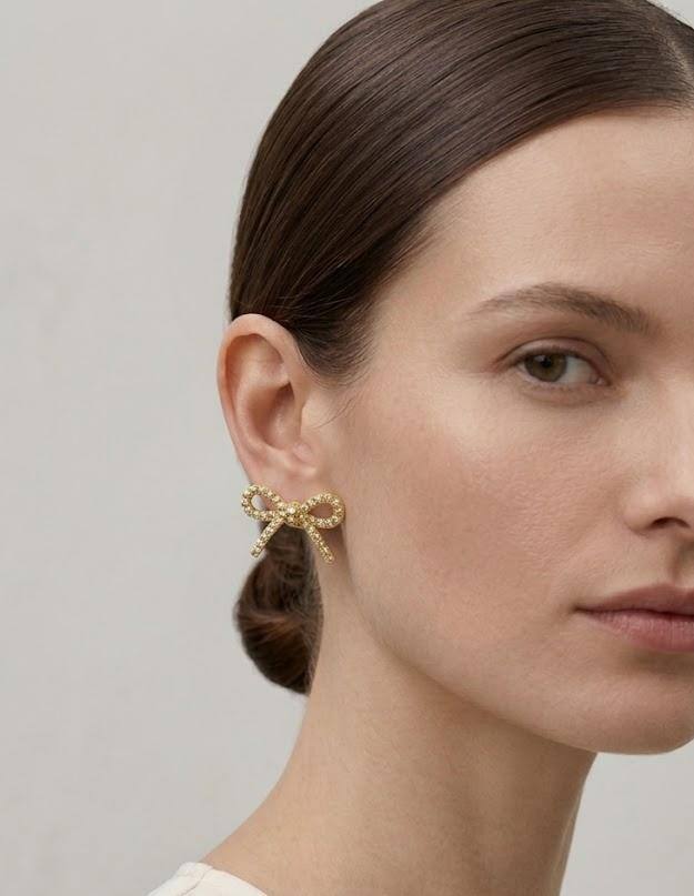 Wholesaler LUCKY BIGIOTTERIA - Stainless steel earrings in bow shape