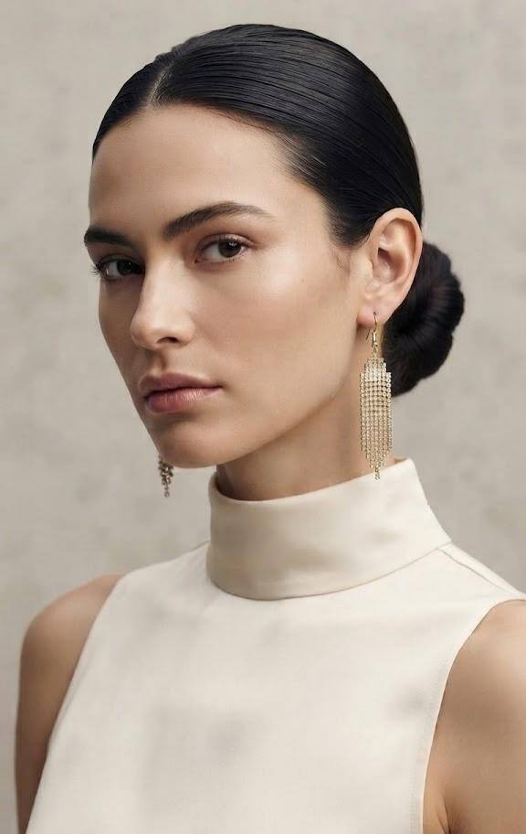 Grossiste LUCKY BIGIOTTERIA - BOUCLES D'OREILLES EN ACIER INOXYDABLE AVEC STRASS